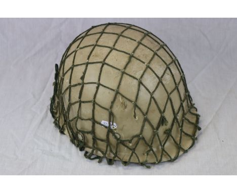 An Iraq War Military Helmet From The 1991 Gulf War Operation Desert Storm, Comes With Letter Of Provenance Dated 12th May 199
