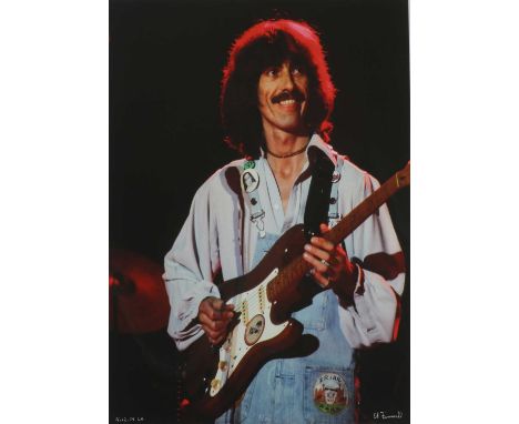 Ed Finnell (American, b.1956),George Harrison - Darkhorse Tour'Los Angeles Forum, 13 November 1973chromogenic print, signed '