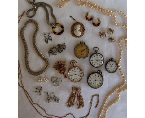 A Victorian silver open faced pocket watch, the enamel dial with Roman numerals and a seconds subsidiary dial inscribed X. Ga