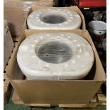Kitchen equipment spares - 2x tub assemblies