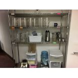 SS Shelf, 6 ft x 5 ft x 2 ft, no contents Located: Main Kitchen, adjacent to Palace Grill Asset #: