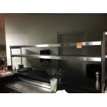 SS Shelf, 7 ft x 2 ft x 2ft Located: Main Kitchen, adjacent to Palace Grill Asset #: N/A ***NOTE