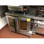 SS Oven, Blodgett, 3 ft x 3 ft x 3 ft, Located: Main Kitchen, adjacent to Palace Grill Asset #: N/