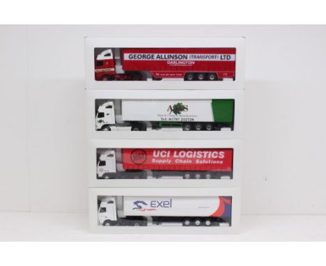 Eligor: A collection of four boxed Eligor, 1/43 Scale diecast model cab and trailer to comprise References: 111949, 111965, 1