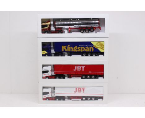 Eligor: A collection of four boxed Eligor, 1/43 Scale diecast model cab and trailer to comprise References: 112749, 112757, 1