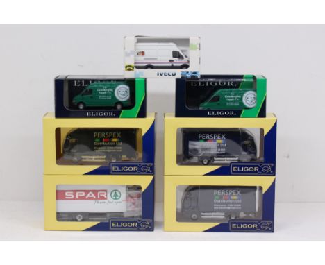 Eligor: A collection of six boxed Eligor, 1/43 Scale diecast models to comprise References: 112170, 112384, 113598, 113597, 1