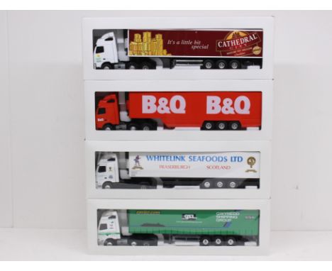 Eligor: A collection of four boxed Eligor, 1/43 Scale diecast model cab and trailer to comprise References: 112777, 112794, 1