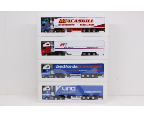 Eligor: A collection of four boxed Eligor, 1/43 Scale diecast model cab and trailer to comprise References: 112719, 112741, 1