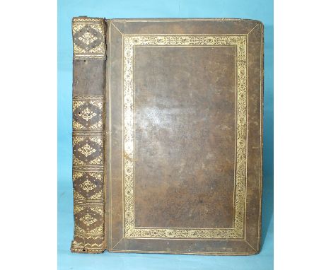 Guillim (John), A Display of Heraldry to which is Added A Treatise of Honour Military and Civil, by Capt John Logan, frontis,