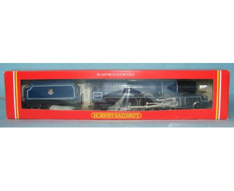 Hornby OO Gauge, R138 BR Princess Class 4-6-2 engine and tender no.46208 "Princess Helena Victoria", boxed, with instructions