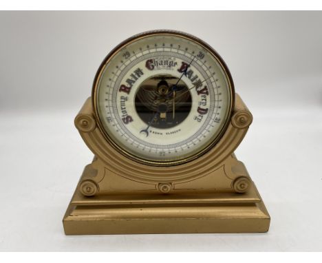 Antique Holosteric Aneroid Barometer by J Brown. 