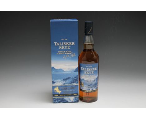 1 BOXED BOTTLE OF TALISKER SKYE SINGLE MALT SCOTCH WHISKY