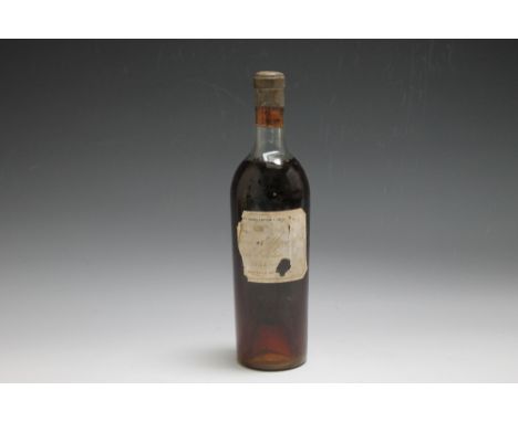 1 BOTTLE OF CHATEAU Y'QUEM 1944,  level mid/top shoulder label poor, according to the  Chateau Y'quem website - Cold, dry wea