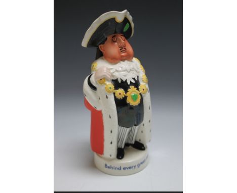 A BESWICK 'WORTHINGTON'S INDIA PALE ALE' ADVERTISING CHARACTER JUG, H 23.5 cm