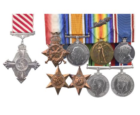 The A.F.C. group of nine medals to George Reginald Ashton, Royal Naval Air Service and Royal Air Force: Air Force Cross, Geor