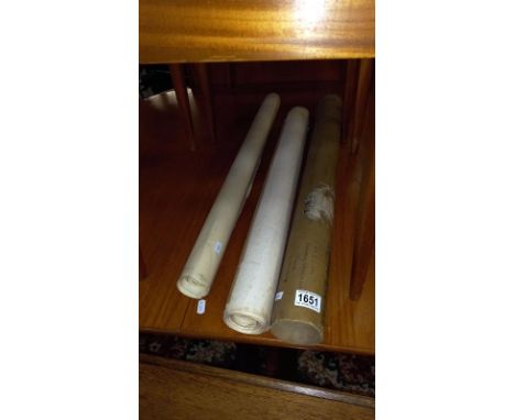 A quantity of vintage ordnance survey maps