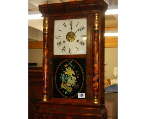 An American wall clock.