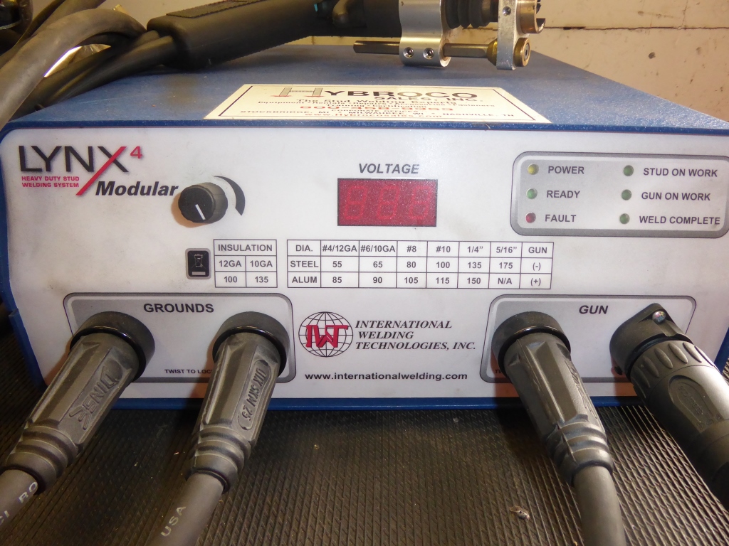 Lynx Modular Stud Weld System The IWT LYNX4 Modular stud welding system