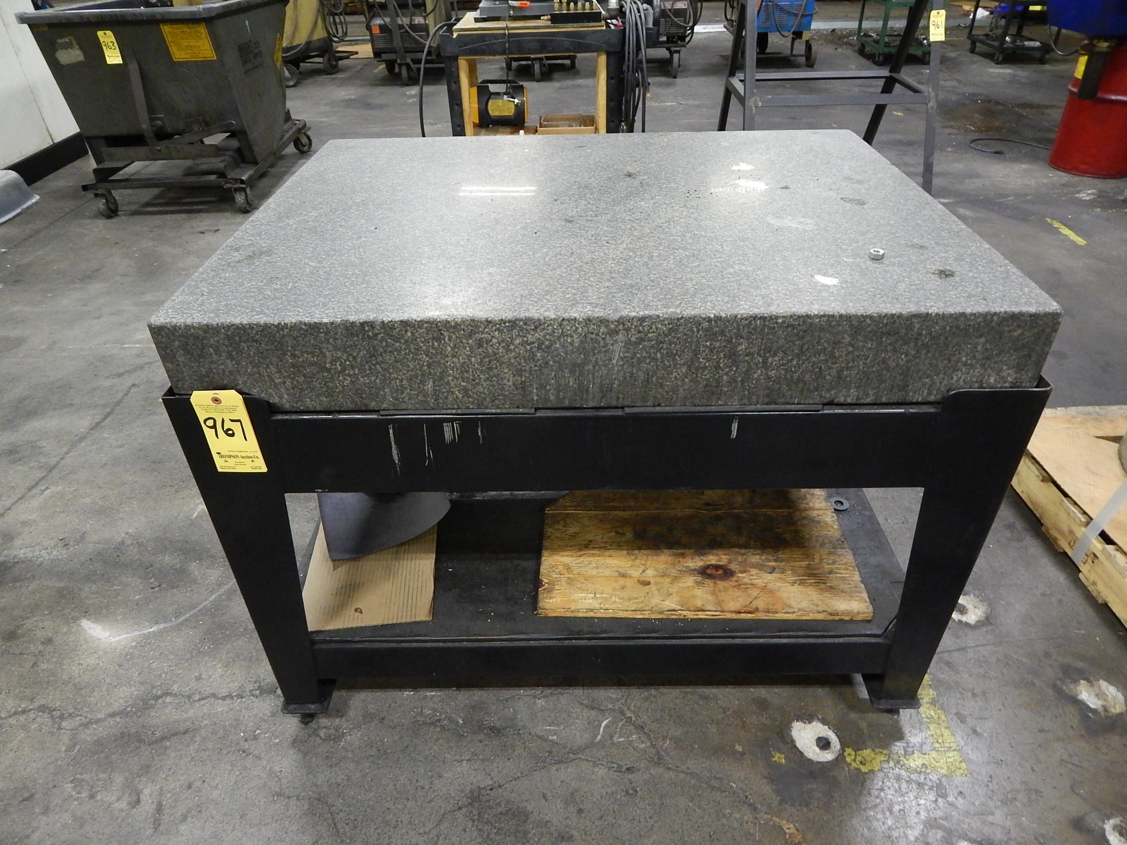 Granite Surface Plate, 36" X 48" X 6", with Stand
