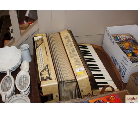 A Suprani piano accordion