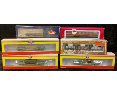 Toys &amp; Juvenalia - OO Gauge boxed rolling stock and coaches, various manufacturers, comprising Oxford Rail, Dapol, Lima a