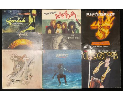 Vinyl Record LP's including Greenslade - Live In Stockholm March 10th, 1975 - CLP 0988; Spyglass Guest - K 56055; Procol Haru