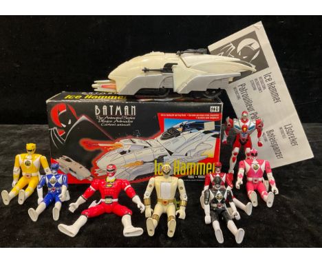 A Kenner 64039.186 Batman (The Animated Series) Ice Hammer vehicle, boxed with original inner cardboard packaging piece and i
