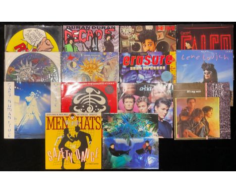 Vinyl Record LP's, 12" Singles and Picture Discs including Duran Duran - Decade - DDX10; Perils Of Plastic - Ring A Ding Ding