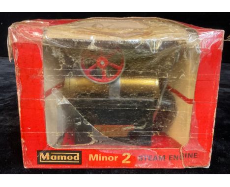 Toys &amp; Juvenalia - a Momaod Minor 2 steam engine, boxed 