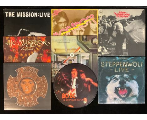 Vinyl Record LP's and Picture Discs including The Mission - BBC Radio 1 Live In Concert ("No Snow, No Show" For The Eskimo) -