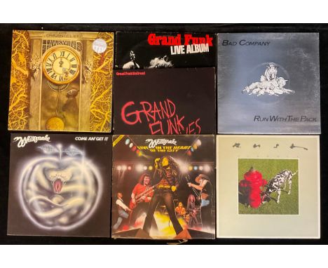 Vinyl Record LP's Including Hawkwind - Live Chronicles - LETV 294LP (Limited Edition Clear Vinyl); Grand Funk - Live Album - 