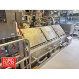 Mepaco S/S Paddle Blender, S/N: M11956 with Hardy Digital Read Out and Feed Conveyor (Location: