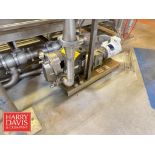 2018 SPX Positive Displacement Pump, Model: 030-U2 with Baldor 1 HP Motor and Gear Reducing Drive: