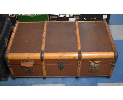 Antique Louis Vuitton Travel Suitcase Owned by Sidney Peterson 