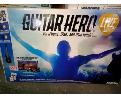 Guitar Hero live. UK P&amp;P Group 2 (£20+VAT for the first lot and £4+VAT for subsequent lots) 