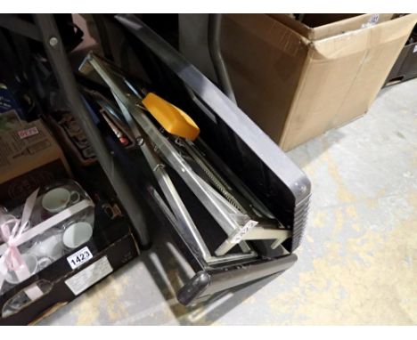 Metal folding step. Not available for in-house P&amp;P 