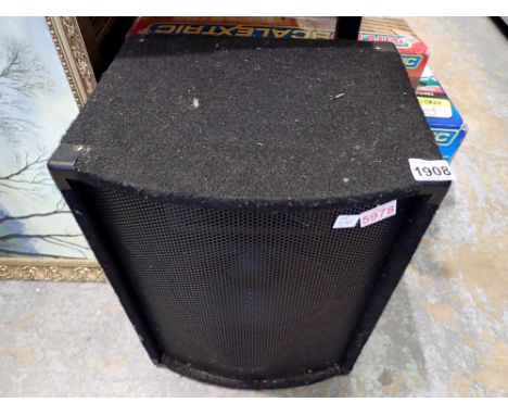Twelve inch speaker by QTX. Not available for in-house P&amp;P 