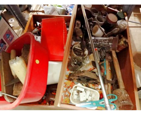 Two drawers of tools and fixings. Not available for in-house P&amp;P 