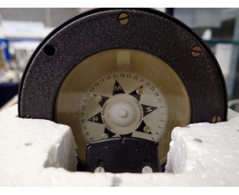 Heath Marine pilot compass. UK P&amp;P Group 2 (£20+VAT for the first lot and £4+VAT for subsequent lots) 