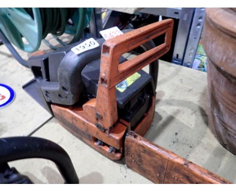 Husqvarna 15" petrol chainsaw. Not available for in-house P&amp;P 