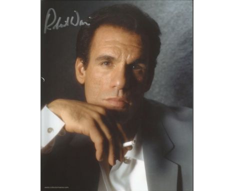 James Bond bad guy Robert Davi signed colour 10x8 portrait photo Good condition. All items come with a Certificate of Authent