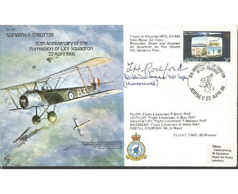 Sgt Wilfred Wilkinson 501 Sqn Battle of Britain signed Sopwith Strutter Bomber cover Good condition. All items come with a Ce