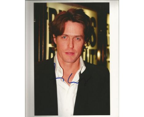 Hugh Grant signed colour 10x8 portrait photo £35 Good condition. All items come with a Certificate of Authenticity and can be
