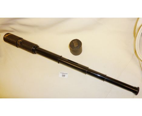 Old four drawer telescope, possibly military