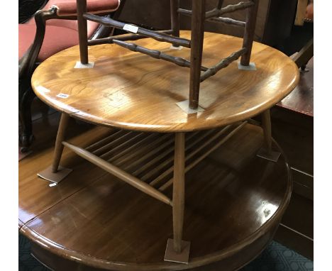 ERCOL TABLE - ONE SPINE BROKEN