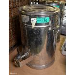 Stainless steel large tea urn