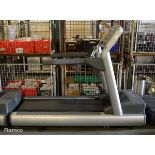 Life Fitness treadmill L 90 x W 220 x H 170cm