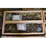 Heavy Duty Non-Skid Chains for Single and Twin Tires - 2 crates