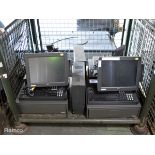 2x NCR Shop Register Electronic Till With Barcode Function
