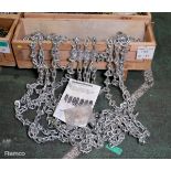 Heavy Duty Non-Skid Chains for Single and Twin Tires - 1 crate